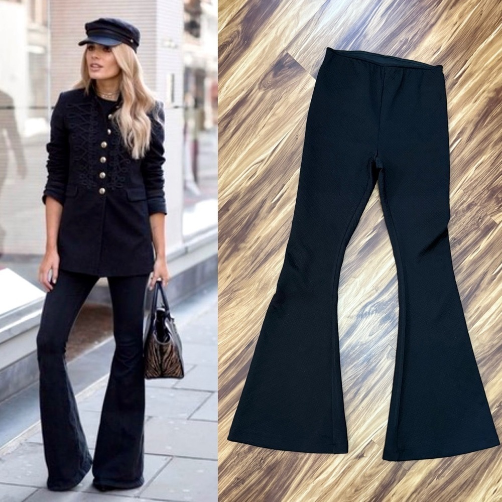 Show Me Your MuMu Black Flare Pants
